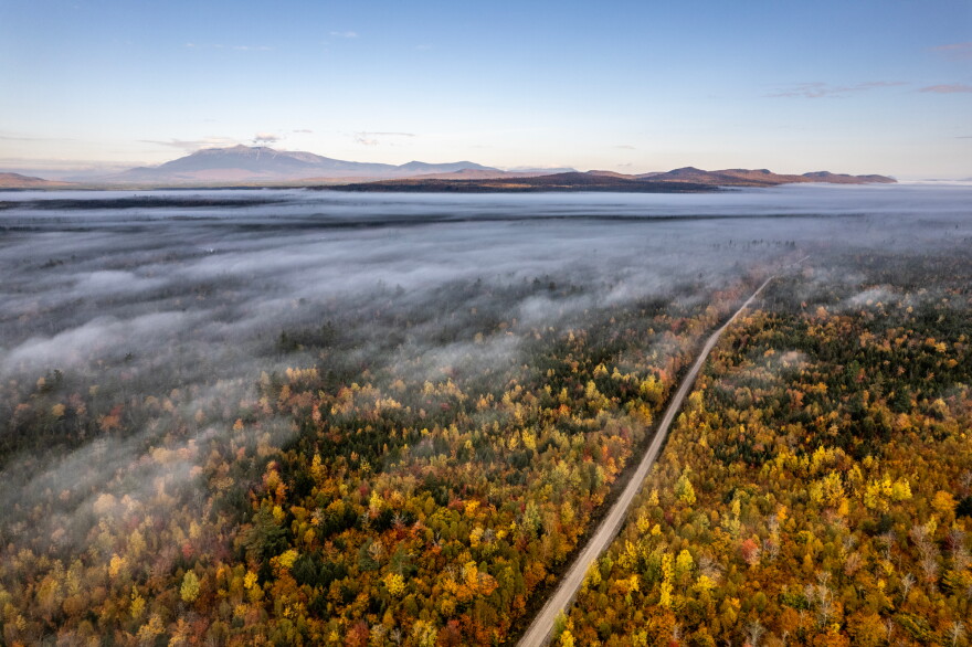 Photograph of the Wáhsehtəkʷ effort. Penobscot Nation and Trust for Public Land are working to restore nearly 30,000 acres to the Penobscot Nation. Once complete, it will be one of the largest land returns between a U.S.-based nonprofit and a tribal nation, while creating much-needed access to Katahdin Woods and Waters National Monument.