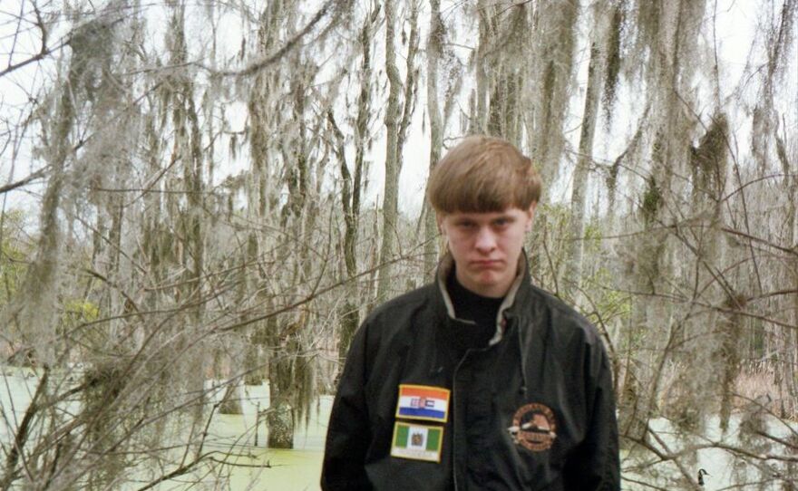 Undated photo of Dylann Roof from his Facebook page