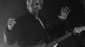 Chris Ledbury performing with his Virginia Beach band, Berries, at the Annex in Norfolk on May 2, 2026.