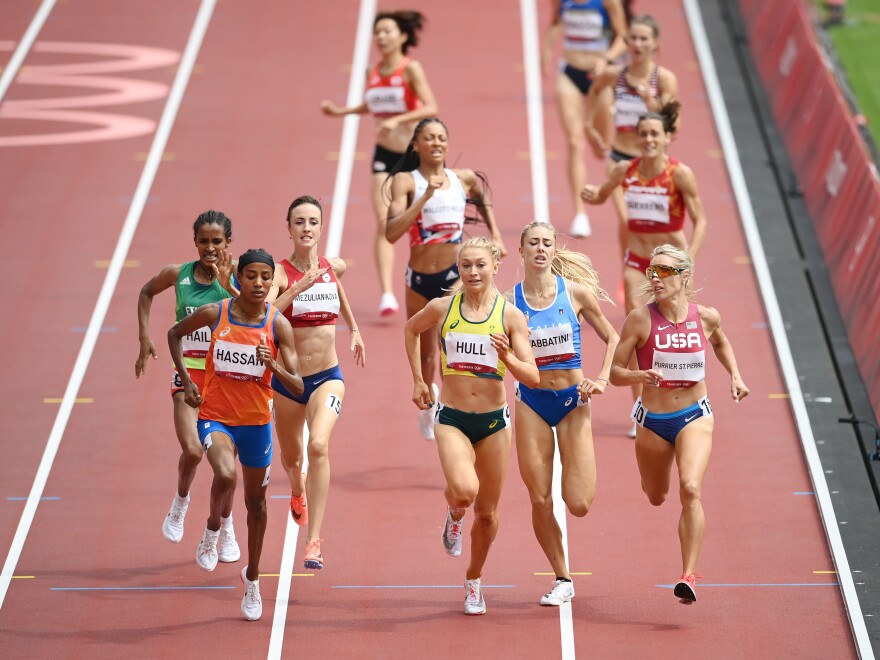 An Olympic Runner Fell During The Last Lap Of The 1,500. She Still Won ...
