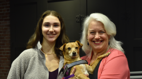 Clio Tzetos and Suzanne Ostersmith (L–R) of Gonzaga Dance in the SPR performance space