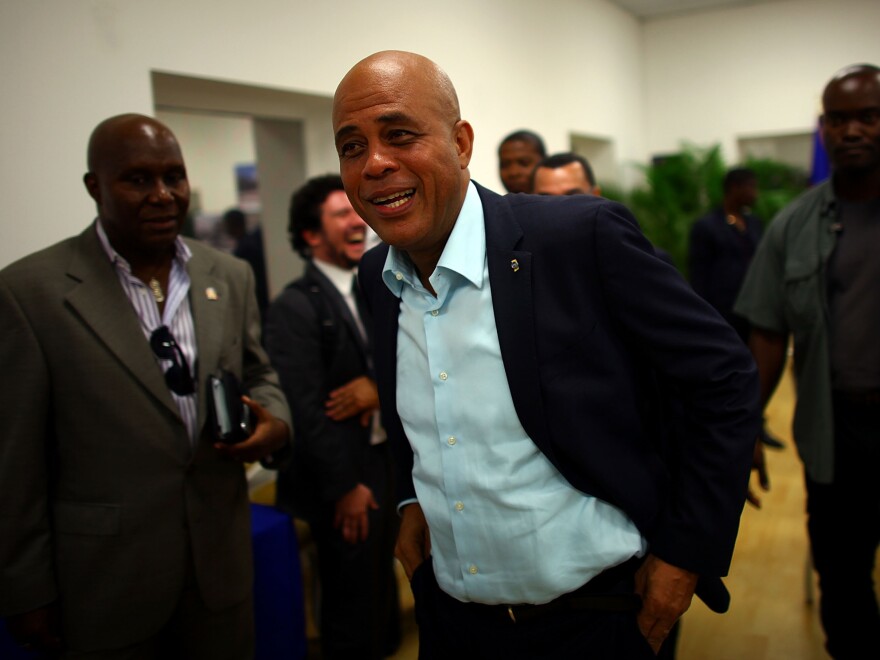 Haitian President Michel Martelly, also known by his stage name "Sweet Micky," is a former musician and businessman. Martelly says tourism can be a major tool to eradicate poverty in his country.