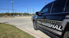 Bexar County Fire Marshal vehicle