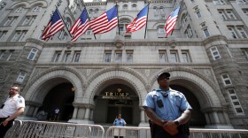 The Trump International Hotel in Washington, which is at the heart of an emoluments lawsuit brought by two state-level attorneys general.
