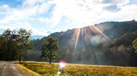 Great Smoky Mountains National Park at Cataloochee in 2000.