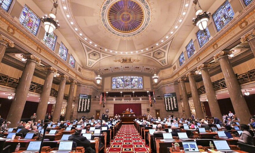 The Missouri House of Representatives on Feb. 19, 2026 (Tim Bommel/MO House of Representatives).