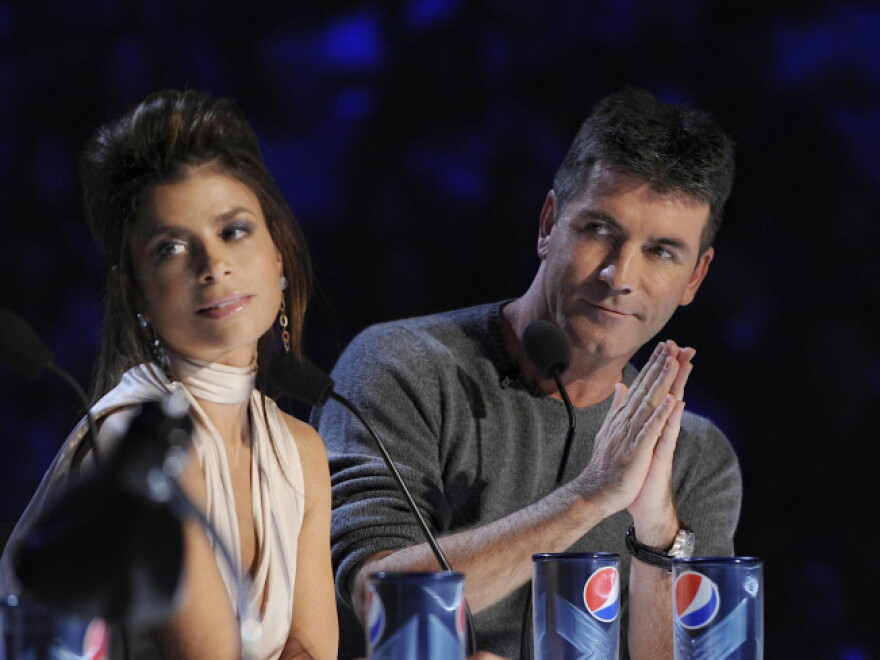 Judges Simon Cowell and Paula Abdul are back in the new NBC reality show, <em>The X-Factor.</em>