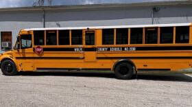 Wolfe County's new electric school bus