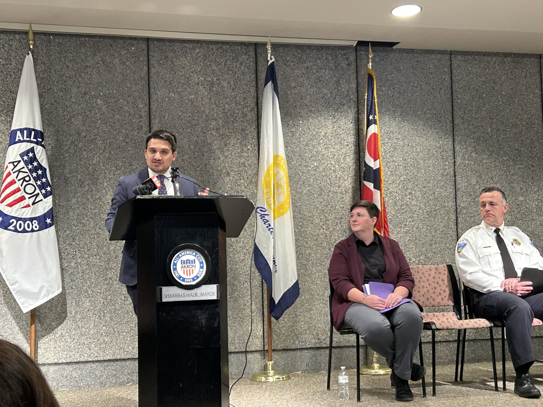 Akron officials give updates on crime stats, prevention programs