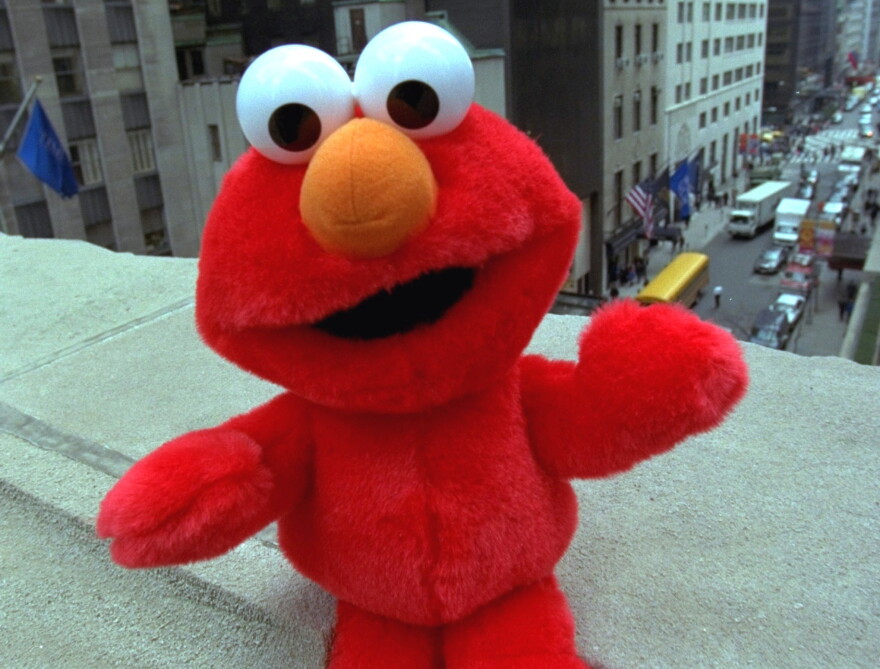 A Tickle Me Elmo doll is photographed in New York in this Dec. 4, 1996, file photo.