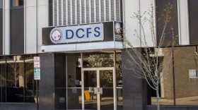 The Department of Children and Family Services building in Springfield.
