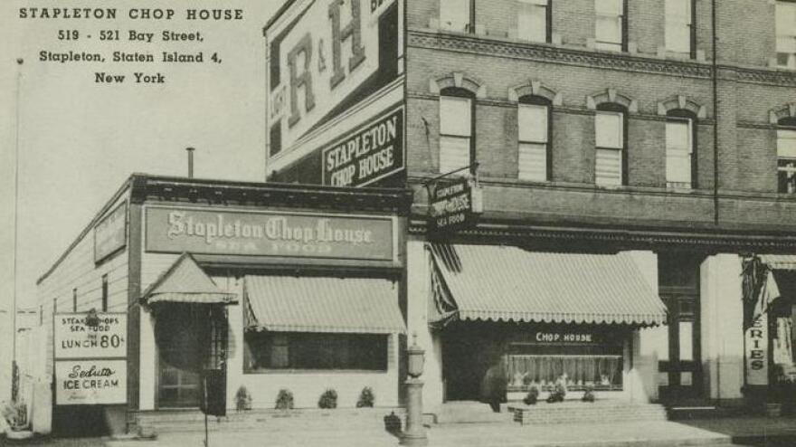 Chophouses, like this one in Staten Island, N.Y., were meat and potatoes restaurants that catered to middle-class businessmen.<a></a><a></a><a></a>