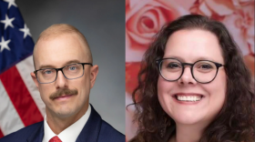 Republican State Sen. Mark Walczyk and Democrat Cassie Robbins-Forbus