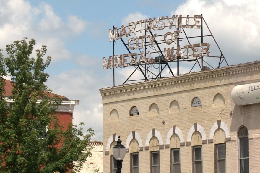 Downtown Martinsville.