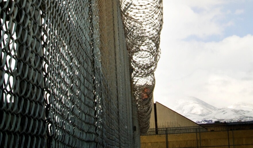 Photo of a chain link fence