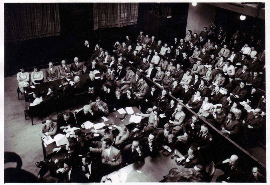 Nazi officials were prosecuted at the Nuremberg trials in Germany from 1945-49. American Benjamin Ferencz, who was 27 and serving as a prosecutor for the first time, won convictions against all 22 Nazi defendants in his 1947 trial.