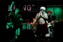 Kris Kringle and the Jolly Jingles perform their annual Christmas extravaganza on Thursday, Dec. 11, 2025, at The Heavy Anchor in St. Louis’ Bevo Mill neighborhood.