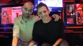 Tyler Reedus (right) and Joshua Thomas at the Madison Pub in District 3