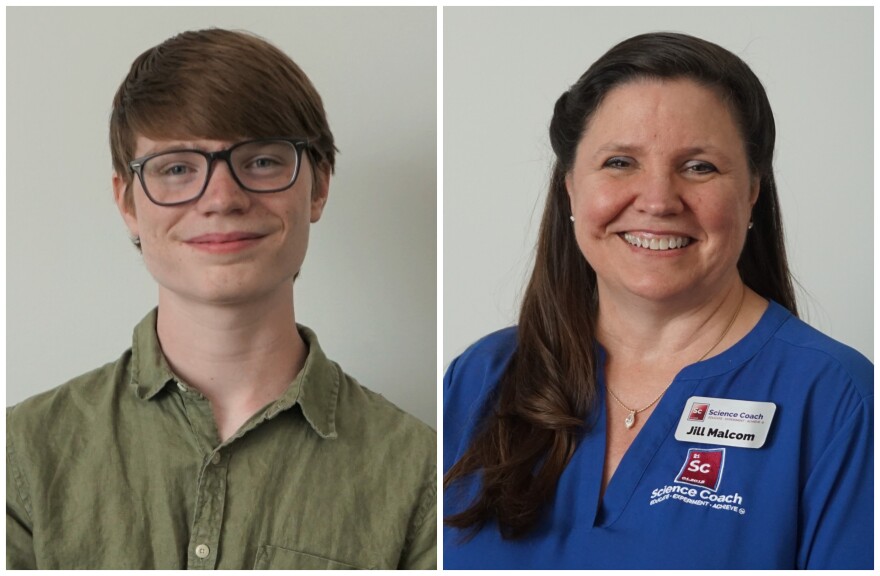 Elijah Jones (at left) and Jill Malcom joined joined host Sarah Fenske in studio Wednesday.