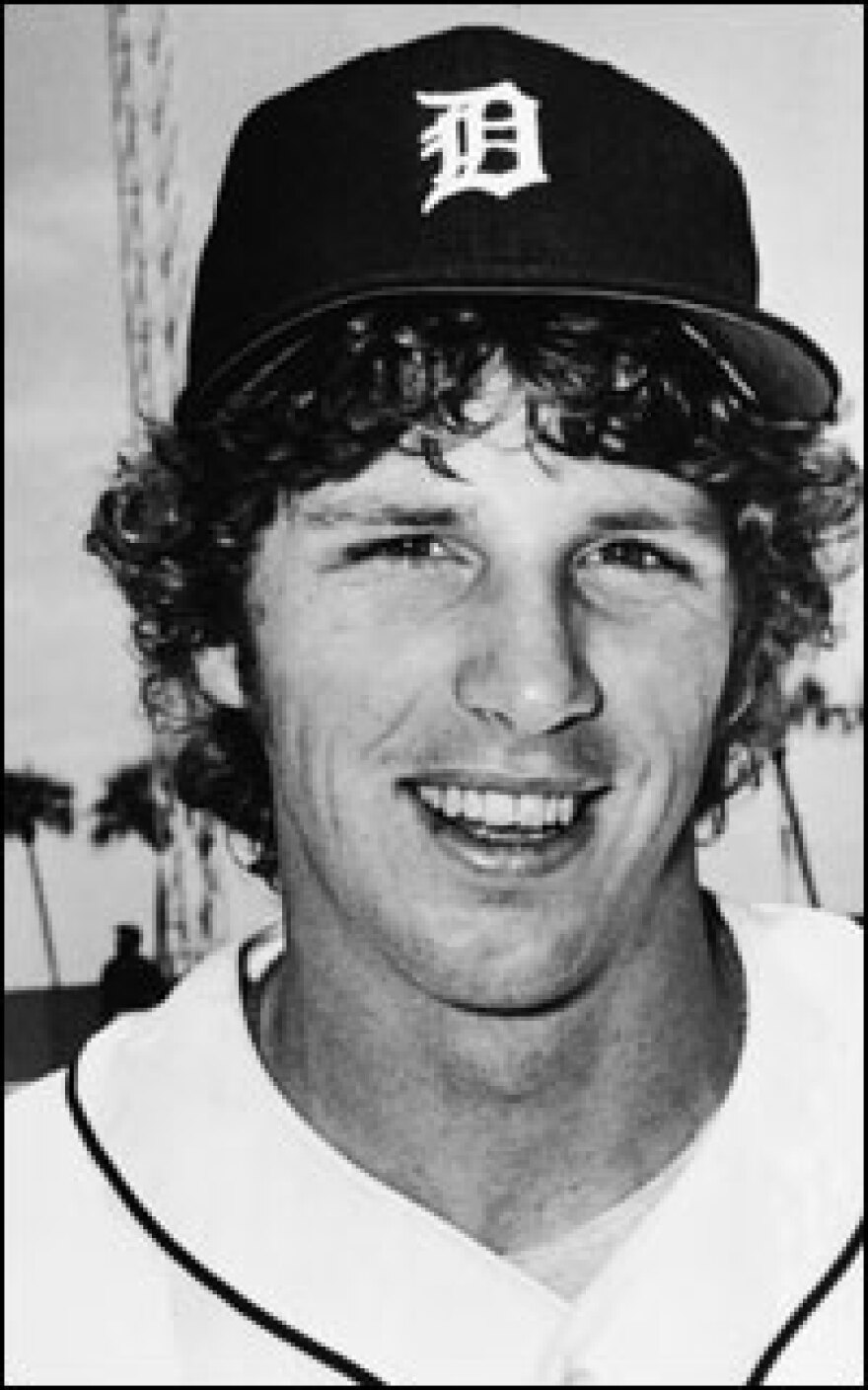 Mark Fidrych pitched for the Tigers from 1976 to 1980. His final career record was 29 wins, 19 losses. All but 10 of those wins came during his amazing rookie season.