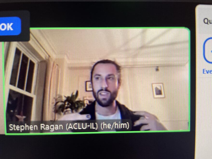 ACLU of Illinois Policy and Advocacy Strategist Stephen Ragan