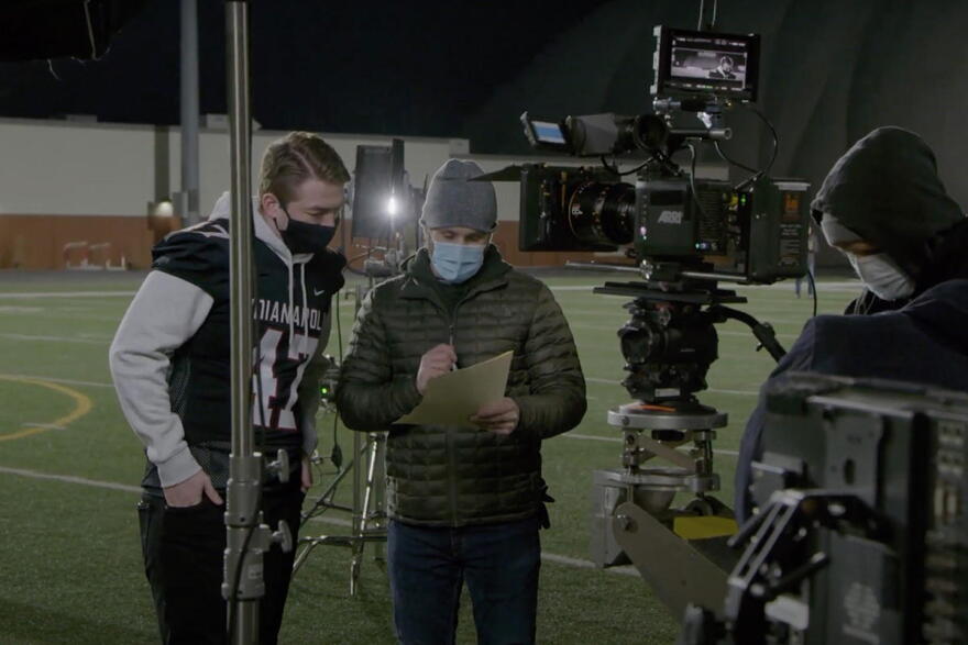 The Indiana Department of Health's Super Bowl commercial will feature Will Loggan, the son of an Indianapolis high school athletic director who died from COVID-19 last year.