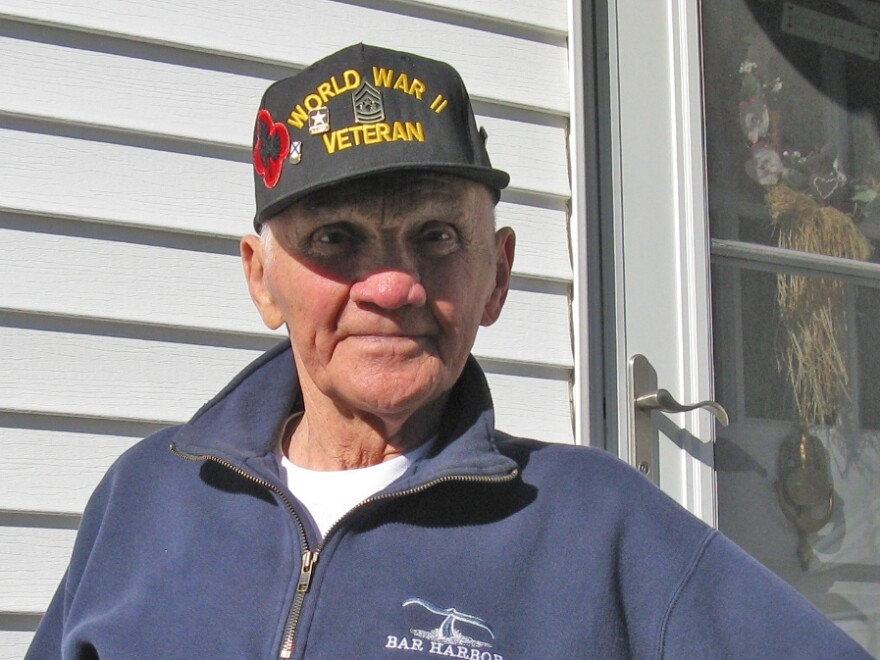 Herman Boudreau, one year before his death. He died in April at the age of 93.