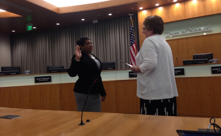Chemberly Cummings swearing in