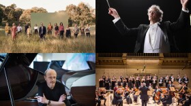 Clockwise, starting top left: Australian Chamber Orchestra, Martin Pearlman, Handel and Haydn Society, Marc-Andre Hamelin