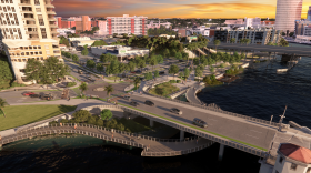 West River BUILT Project's rendering of Platt Street & Jannus Park