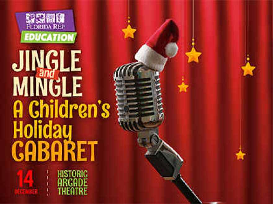 Florida Repertory Theatre Education Graphic for 'Jingle & Mingle'