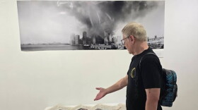 Beneath A Clear Blue Sky: Photographs of September 11 features photographs taken by Artist David Forrest.