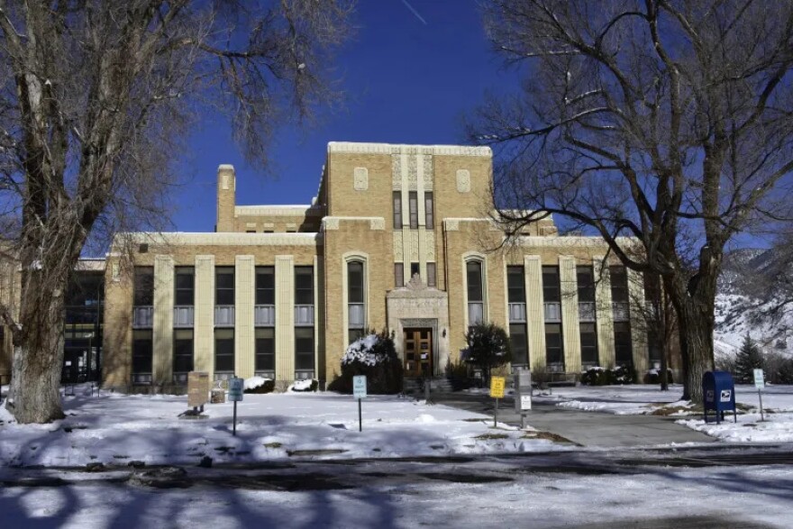 Chaffee County Courthouse, Salida, Colorado, on Feb. 17, 2023.