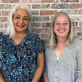 Catherine Montalbo and Linda Frost
