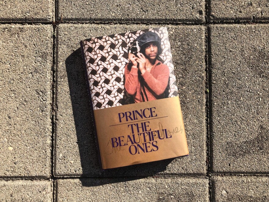 Dan Piepenbring edited "The Beautiful Ones." He was supposed to co-author the memoir with rock star Prince but ended up pulling it together from archival material and Prince's writings after the star's unexpected death in 2016. (Allison Hagan/Here & Now)