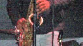 Kenny Garrett at the 2005 Iowa City Jazz Festival.