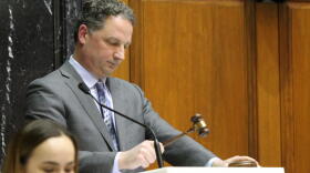 Speaker Todd Huston said he's "embarrassed" that some Republicans booed and heckled Black Democratic lawmakers who were speaking on the House floor.