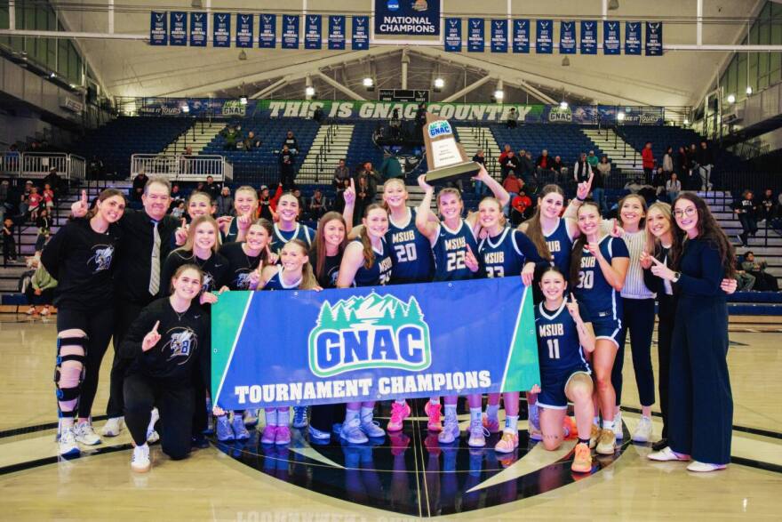 MSUB Women GNAC Tournament Champions