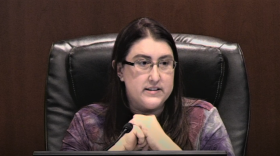 Lake County School Board member Kristi Burns on Monday night announced her plan to resignation effective May 1. Image: Lake County