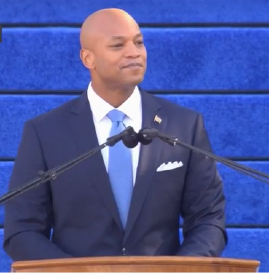 Wes Moore Sworn In As First African American Governor Of Maryland 