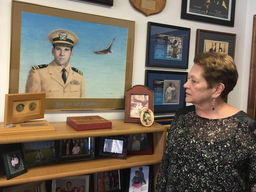 Ann Mills-Griffiths has spent almost 40 years leading the National League of POW/MIA Families. Her brother is a missing naval aviator.