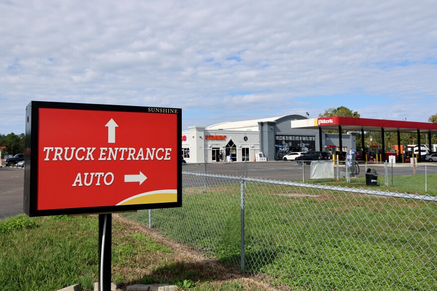 The Pilot gas station in Waldo, Fla., as seen on Thursday, Nov. 14, 2024. (Sydney Johnson/WUFT News)