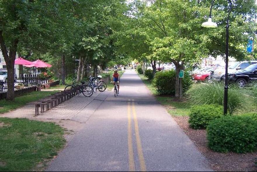 A portion of the trail in Loveland