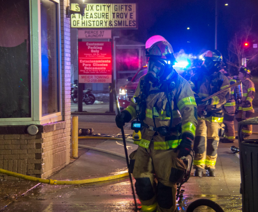 Pierce Street Laundry Fire