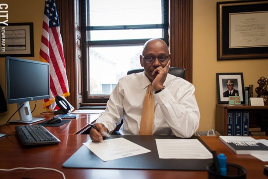 Cedric Alexander as deputy mayor at City Hall in 2018.