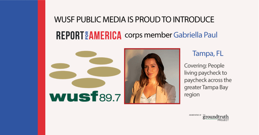 Gabriella Paul Report For America announcement