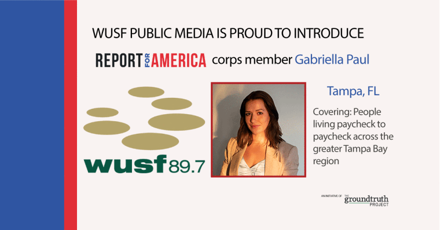 Gabriella Paul Report For America announcement 