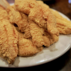 Fried fish is a Friday tradition during Lent and all around New Orleans.