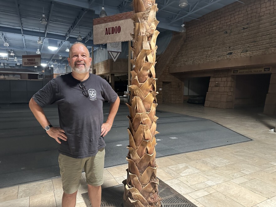 Scottsdale resident, Dennis Alonso used to shop there at Fry's Electronics with his son. He visited the store one last time on Aug. 26, 2025 as part of a public preview for an auction of the store's remaining items.