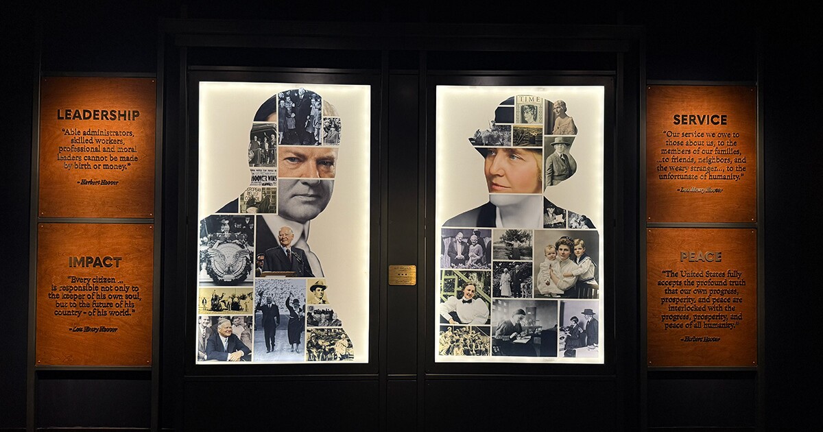 Renovated Hoover museum tells immersive story of former president's life and service